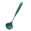 3Pcs Silicone Soup Ladles Long Handle Comfortable Kitchen Grip 1