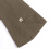 Women's Khaki Capri Leggings with Decorative Buttons, 6