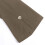 Women's Khaki Capri Leggings with Decorative Buttons, 7