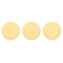 3Pcs Yellow Ceramic Cheese Tray Decorative Jewelry Dish Vanity Storage