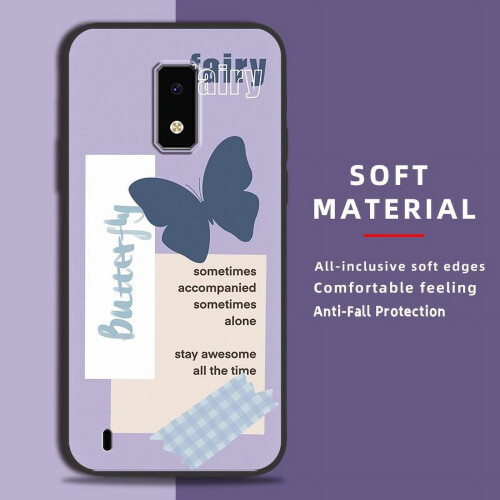 ΜΠΛΕ Θήκη View4Phone – Χαριτωμένη θήκη TPU με κινούμενα σχέδια, αντικραδασμική, 1