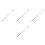 4Pcs Silver Ground Rod for Home with Galvanized Coating Sturdy Brass 1
