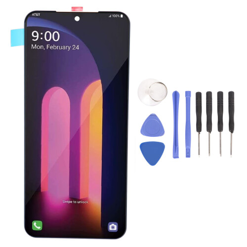 Προστατευτικό οθόνης LG V60Premium, διαφανή υδρόφοβα ολεοφοβικά στρώματα, σχεδιασμός