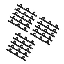 150Pcs Durable Plastic Pipe Clips for Ceiling Mount and Wall Support