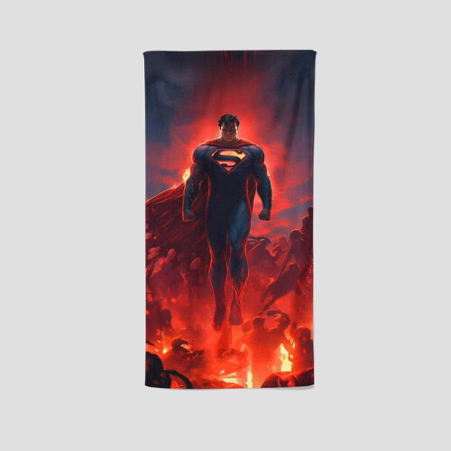 Η πετσέτα Superman's, με το μοναδικό της σχέδιο, είναι ένα ιδανικό δώρο για τους