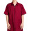 Red Hair Dye Clothes Short Sleeve with Pocket 7