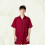 Red Hair Dye Clothes Short Sleeve with Pocket 8