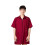 Red Hair Dye Clothes Short Sleeve with Pocket 9