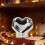 Love Heart Gesture Figurine Silver Desktop Decor Set 6