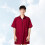 Red Hair Dye Clothes Short Sleeve with Pocket 11