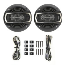 4Ohm Coaxial Car Audio Speaker Full Range Bass Driver Amazing Sound Quality Optimized For Scanning Built In Neodymium Tweeter Wide Angle Sound