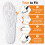 Πάτοι Memory Foam 4D Cloud για υποστήριξη καμάρας και απορρόφηση κραδασμών 5