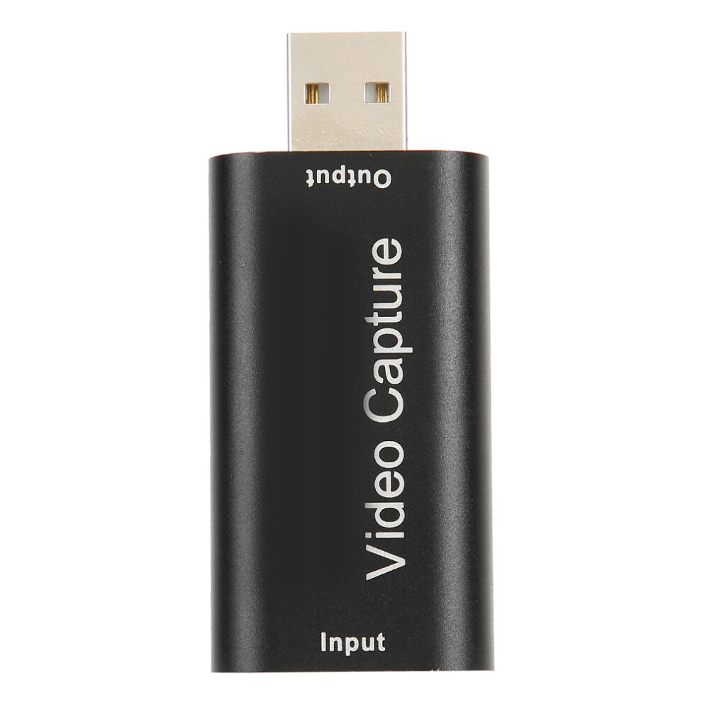 Gaming Capture Card For Ps5xbox Switch Streaming, Real Time Feedback Hdmi Video Capture With Plug And Play Support Live Broadcasting And Conference 9138057446166