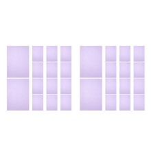 200Pièces Papier De Soie Violet Pour Cadeaux Bouquets