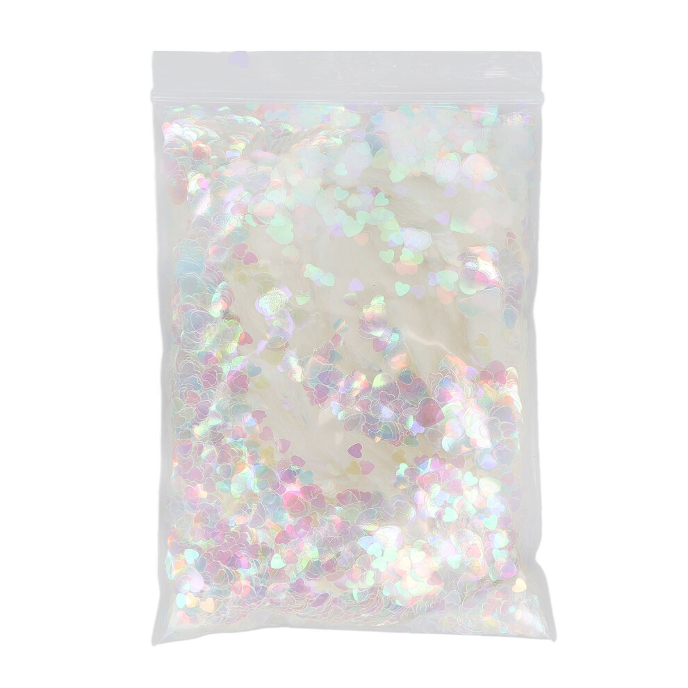 Cosmetic Grade Chunky Glitter For DIY Beauty Projects, Heart Shaped Biodegradable Sparkling Glitter Safe For Skin With Fun Nail Art Application (Nail