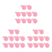 30Pièces Inserts En PVC Souple Rose Pour Jouets À Presser Et Poupées