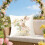 Easter Pillow Cover with Egg and Bunny Design 2