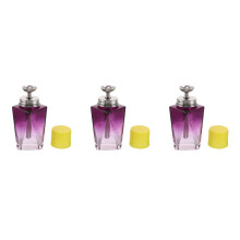 3Pcs Press Pump Dispenser Bottle Nail Cleaner Refillable Purple