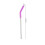 30Pcs Assorted Color Stainless Steel Straws Set Reusable Silicone Tips 10