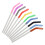 30Pcs Assorted Color Stainless Steel Straws Set Reusable Silicone Tips 11