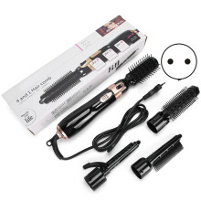 Ceramic Coated Rotating Hair Dryer With Relaxation Massage And Two Speed Temperature Adjustment For All Hair Types Tangle Free Styling In One Step