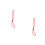 2Stk Roter Brillen Sicherheitsband Eyeglasses Stringhalter 7