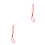 2Stk Roter Brillen Sicherheitsband Eyeglasses Stringhalter 8