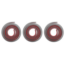 3Pcs Grey PVC Flexible Molding Trim for Curved Stairs and Corners