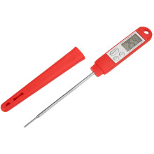 Waterproof Cooking Thermometer Instant Read Food Probe with Backlit Display Calibration Function Digital Meat Thermometer for Kitchen BBQ Grill Baking