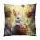 Easter Bunny Egg Floral Pillow Cover 5