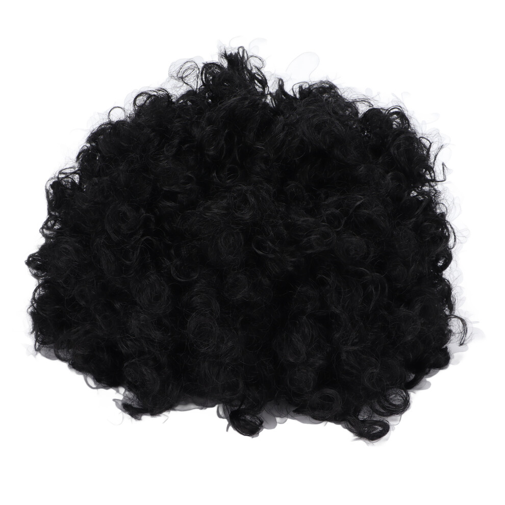 Easy Wear Hair Extensions Afro Puff Drawstring Ponytail with Kinky Curly Synthetic Hair for Party Parade and Performance Events