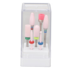 Adjustable Speed Professional Machine LED Indicator, Nail Art Tools Medium Grit Ceramic Drill Bit Remove Gel Nail Polish Rotation Direction Wide