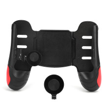 Smartphone-Gamecontroller mit ergonomischem Design, tragbar, faltbar und verstellbarem Griff, kompatibel mit Android- und iOS-Geräten bis zu 6,5 Zoll