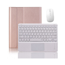 Keyboard Case compatible with iPad Air 3 10.5 & Pro 10.5 with Wireless Mouse - Slim Protective Cover with Keyboard and Touchpad