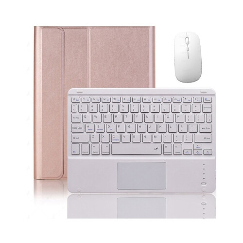 Θήκη πληκτρολογίου συμβατή με iPad Air3 10.5 & Pro10.5 με ασύρματο ποντίκι - Λεπτή