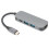 Data Transfer USB Splitter USB Hub with Type-C Interface Universal Compatibility High-Speed Transfer Easy to Carry Multifunctional Use Aluminum Alloy 1