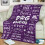 Κουβέρτα Mosslink Dog Mom – 60x80in, μαλακή θήκη για λάτρεις των σκύλων, δώρο 5