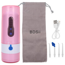 Rechargeable Water Flosser With Pulse Mode For Gum Massage, Efficient Plaque Removal Up To99%, Low Noise And Long Battery Life