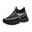 Γυναικεία αθλητικά παπούτσια Willtoo Chunky Knit Mesh Y2K, ελαφριά, μαλακή σόλα για περπάτημα, 2