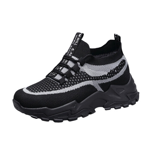 Γυναικεία αθλητικά παπούτσια Willtoo Chunky Knit Mesh Y2K, ελαφριά, μαλακή σόλα για περπάτημα, 1