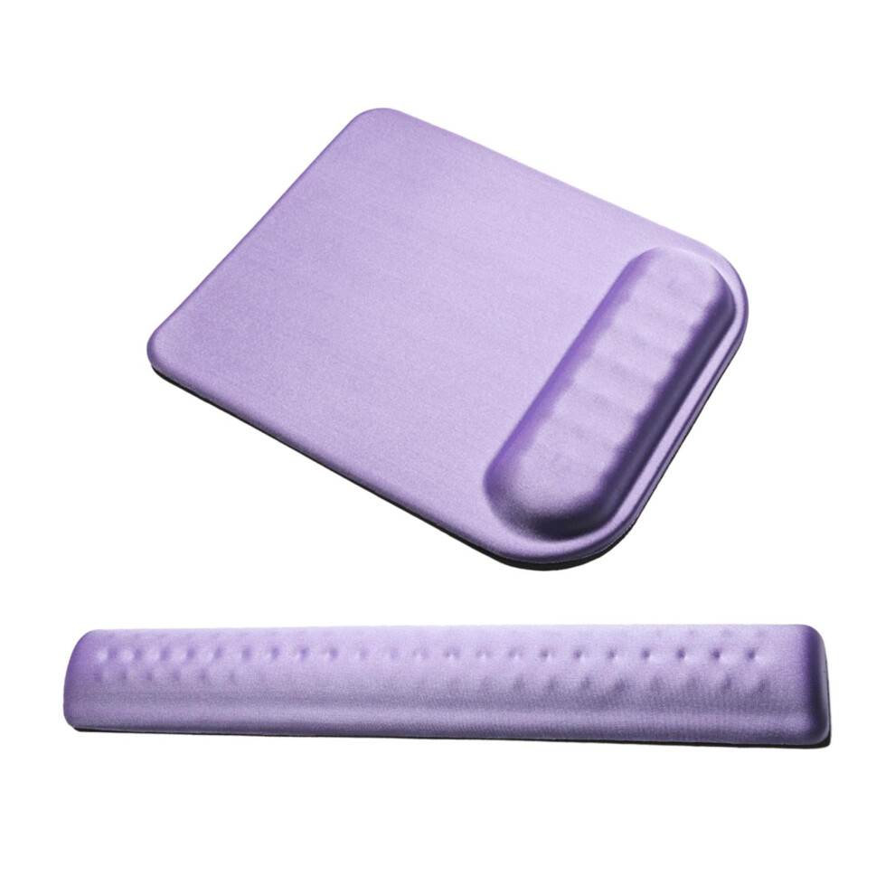 Keyboard Mouse Pad Wrist Support Keyboard Wrist Rest Anti Slip Bottom Comfortable Mice Pad For Desktop Computer, Desk, Laptop 9313598257260