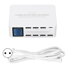 USB-A And TypeC Port Charging Hub Compact Design USB Charging Station Simultaneous Charging Fast Power Delivery Smart Chip Safety Certification