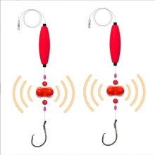Visulong Catfish Fishing Set, Take Down Rigs for Catfish, 6/0 8/0 Circle Fish Hooks, Three Colors, for Shore Fishing, River Fish and Other Scenes