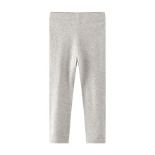 Kid Girls Candy Color Leggings Solid Color Leggings Casual Yoga Pants Tights Trousers Gray 2-3 Years