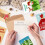 Christmas Cards with Envelopes and Stickers 12-Pack 6