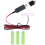 AA Battery Eliminator Cable with Type-C Converter USB or Type-C Input 5V2A AA Dummy-Battery Output 1.5V/3V/4.5V/6V 1