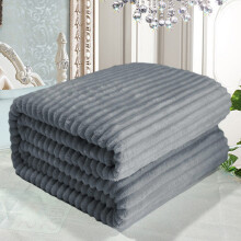 Couverture Raschel double couche, polaire douce et épaisse pour l'hiver, idéale pour le lit et le canapé. Confort et chaleur ultimes.