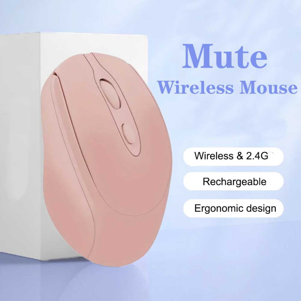 Rechargeable Wireless Gaming Mouse 2.4G Bluetooth-Compatible Wireless Mouse Usb Silent Gamer Mice For Computer Laptop Mac Tablet 9450273093550