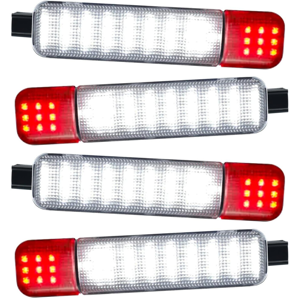 Led Interior Door Courtesy Compatible With 1999Â2006 Silverado/Sierra, 1995Â1999 C/K Series, Suburban, Tahoe, Yukon, Escalade Â 4Pcs Light 9450273093802