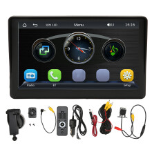 Bluetooth FM Radio Touch Screen Car Stereo With Android Auto Carplay Mirror Link Backup Camera Integrated7Inch In Dash Unit